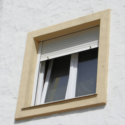 Unión oculta para ventanas de PVC