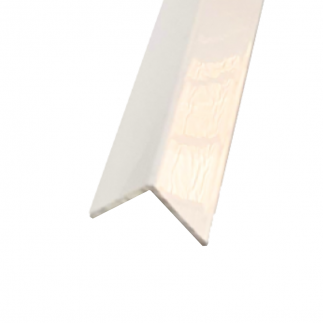 Angulo 30x30mm. a 1990mm. en aluminio blanco
