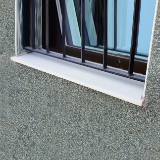 Vierteaguas de aluminio 150mm Modelo 4