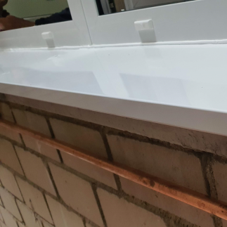 Vierteaguas de aluminio 150mm Modelo 4