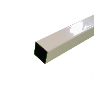 Tubo 30x30mm. de aluminio