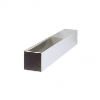 Tubo 40x40mm. de aluminio