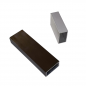 Tubo 80x40mm de aluminio Tubo 80x40mm de aluminio