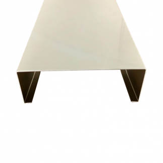 Albardilla de aluminio 200mm - Modelo 1