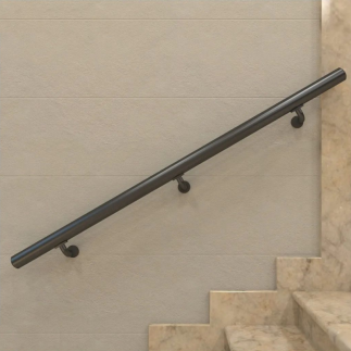 Soporte pasamanos de aluminio