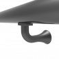 Soporte pasamanos de aluminio