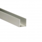 Perfil forma en U 15x15 a 1990mm. en aluminio blanco Perfil forma en U 15x15 a 1990mm. en aluminio blanco
