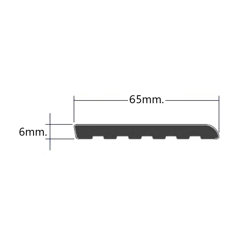 Pletina 65x6mm de PVC Pletina 65x6mm de PVC