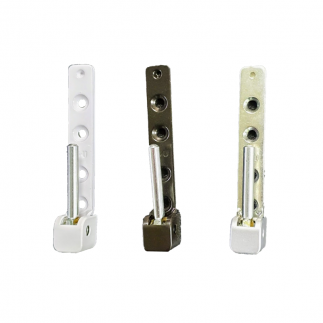 Bisagra inferior de cerco para canal 16mm