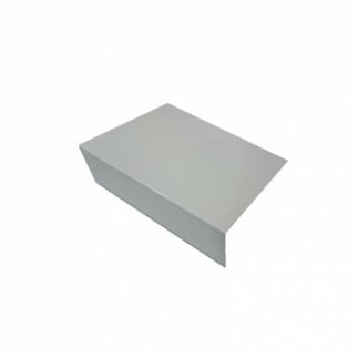 Vierteaguas de aluminio 80 x 40mm