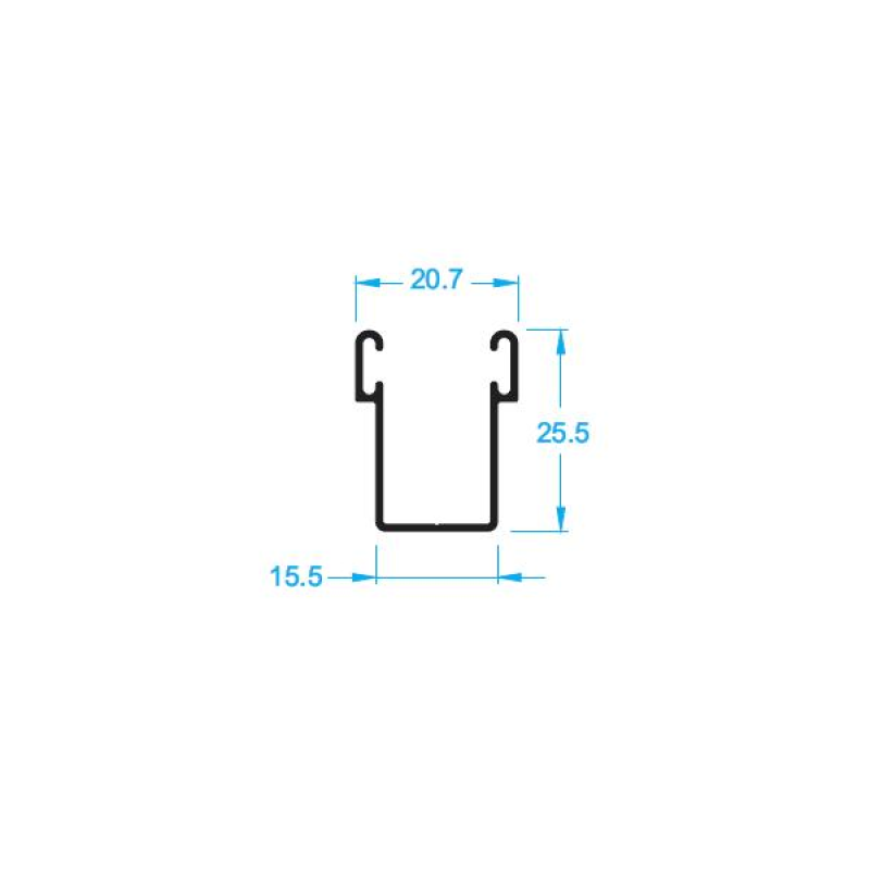 Guía reductora de aluminio Guía reductora de aluminio