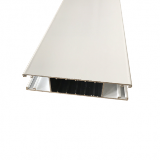 Guía doble de aluminio