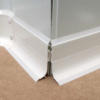 Cantonera para Rodapié 90mm de PVC