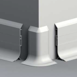 Cantonera para Rodapié 90mm de PVC