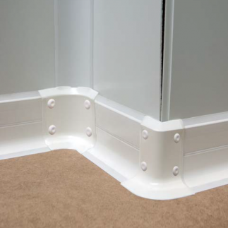 Tornillos para Rodapié 90mm de PVC