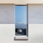 Ventana de aluminio fija (Max. 600x1300mm.)