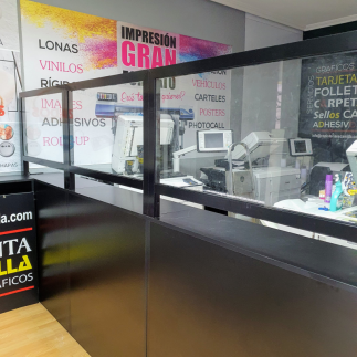 Ventana de aluminio fija