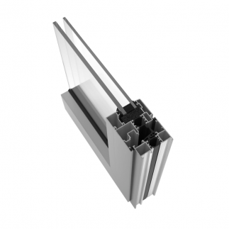 Ventana de aluminio RPT oscilobatiente una hoja