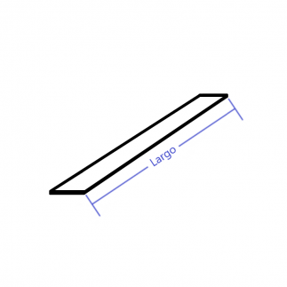 Pletina 60x5mm de aluminio