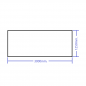 Chapa aluminio 3000 x 1250 x 1,2mm acabado a 1 cara Chapa aluminio 3000 x 1250 x 1,2mm acabado a 1 cara