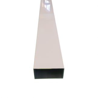 Tubo 80x40mm de aluminio