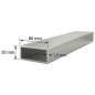 Tubo 80x20mm de aluminio