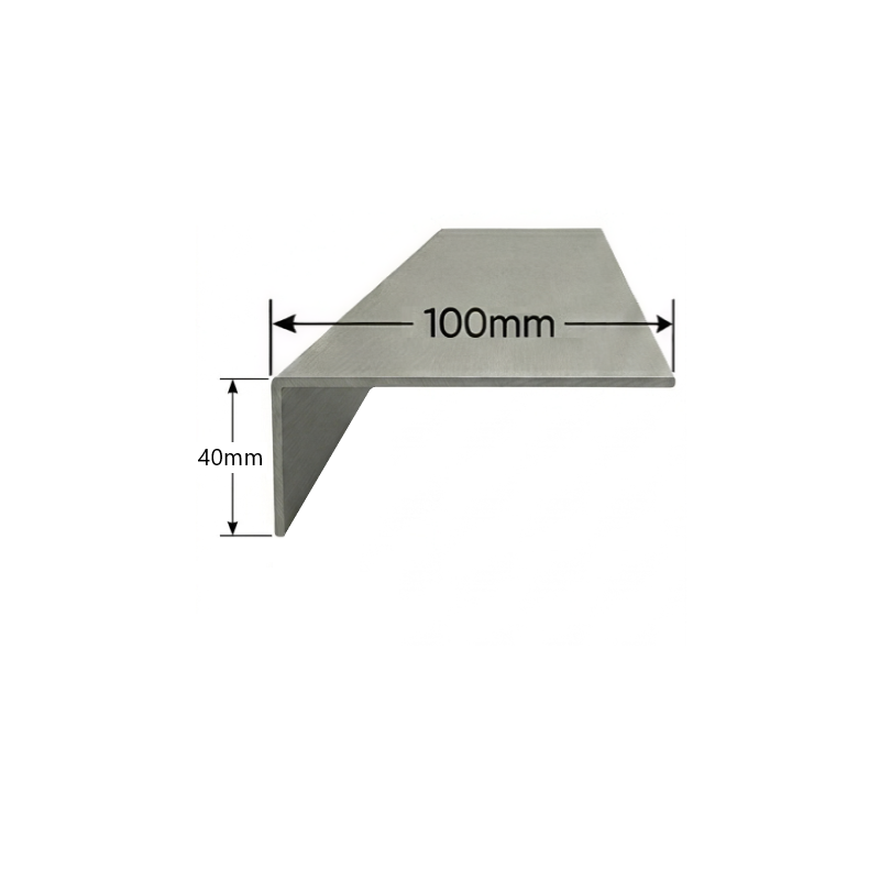 Vierteaguas de aluminio 100mm Modelo 6