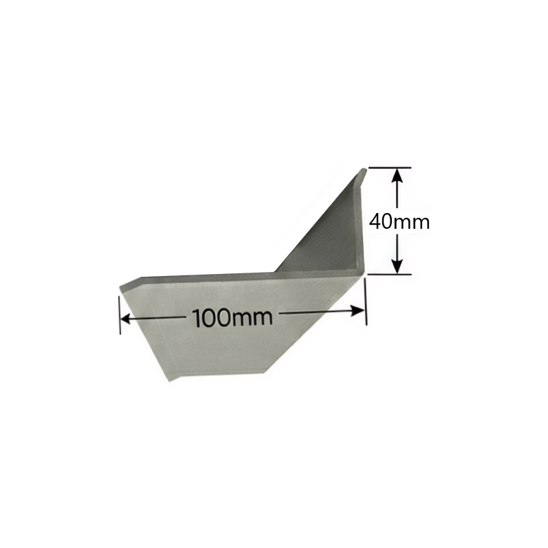 Visera de aluminio 100mm Modelo 3