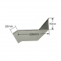 Visera de aluminio 200mm Modelo 4