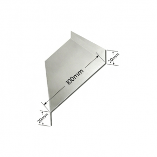 Visera de aluminio 100mm Modelo 5