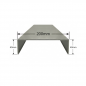 Albardilla de aluminio 200mm - Modelo 2