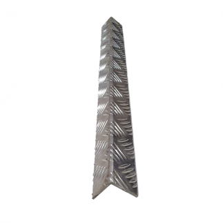 Angular de 40x40mm en chapa damero