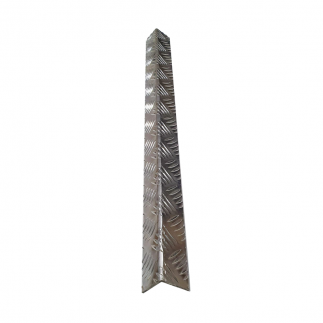 Angular de 40x40mm en chapa damero