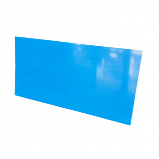 Chapa aluminio 2000 x 1000 x 1mm acabado a 1 cara