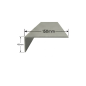 Vierteaguas de aluminio 150mm Modelo 6 Vierteaguas de aluminio 150mm Modelo 6