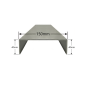 Albardilla de aluminio 150mm - Modelo 2 Albardilla de aluminio 150mm - Modelo 2