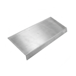 Vierteaguas de aluminio 300mm Modelo 1