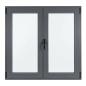 Kit oscilobatiente para ventana de aluminio de dos hojas