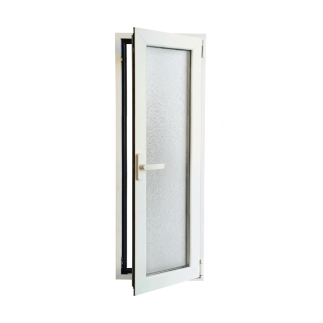 Kit oscilobatiente para puerta de aluminio de una hoja