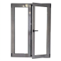 Kit oscilobatiente para puerta de aluminio de dos hojas Kit oscilobatiente para puerta de aluminio de dos hojas