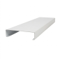 Albardilla de aluminio 250mm - Modelo 1 Albardilla de aluminio 250mm - Modelo 1