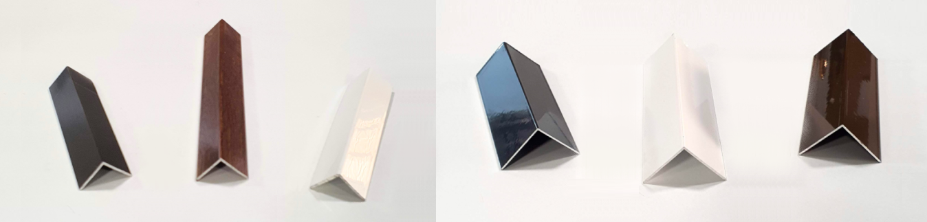 Ángulos de Aluminio y PVC | Perfiles de Acabado | Alubama