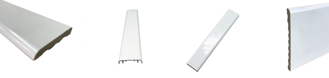 Tapajuntas de Aluminio y PVC | Solapes y Jambas | Alubama