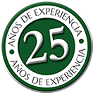 más de 20 años experiencia